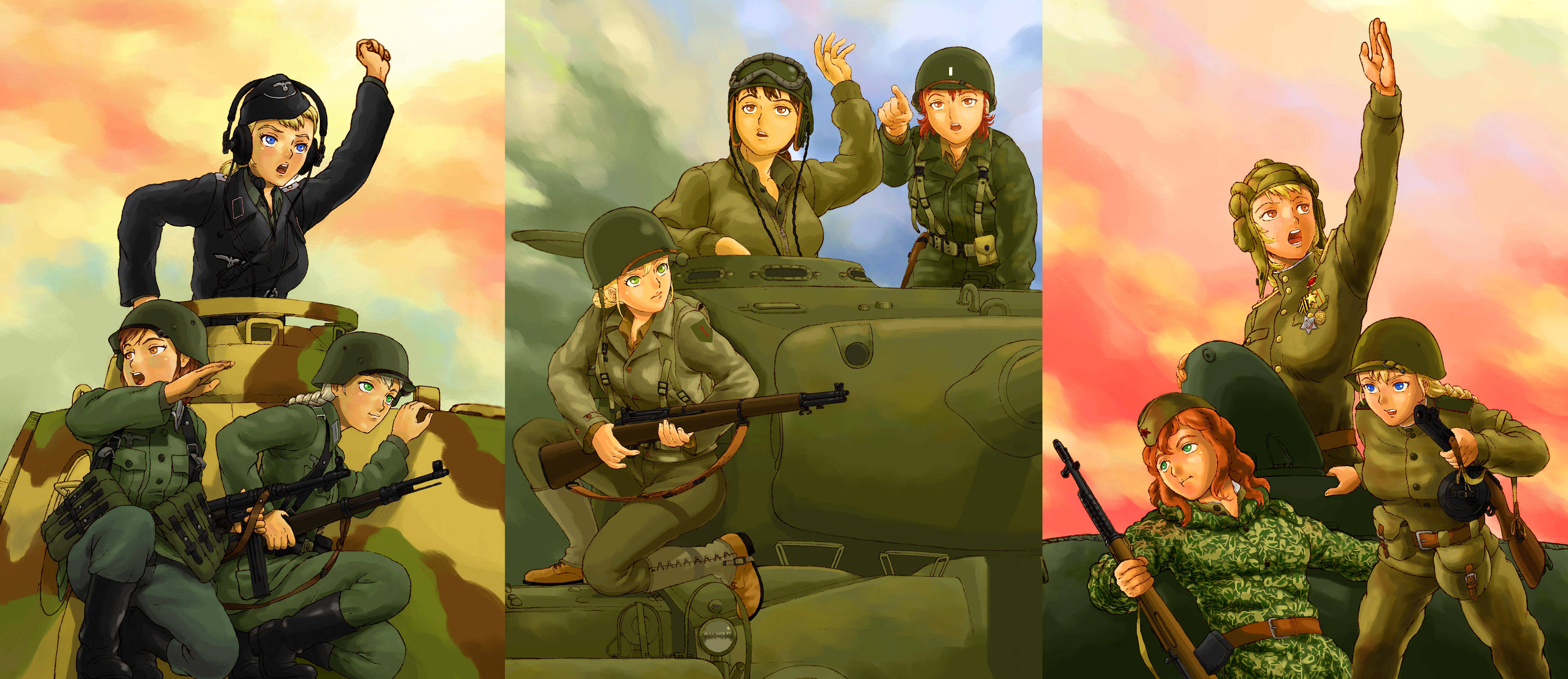 Великая Отечественная война аниме