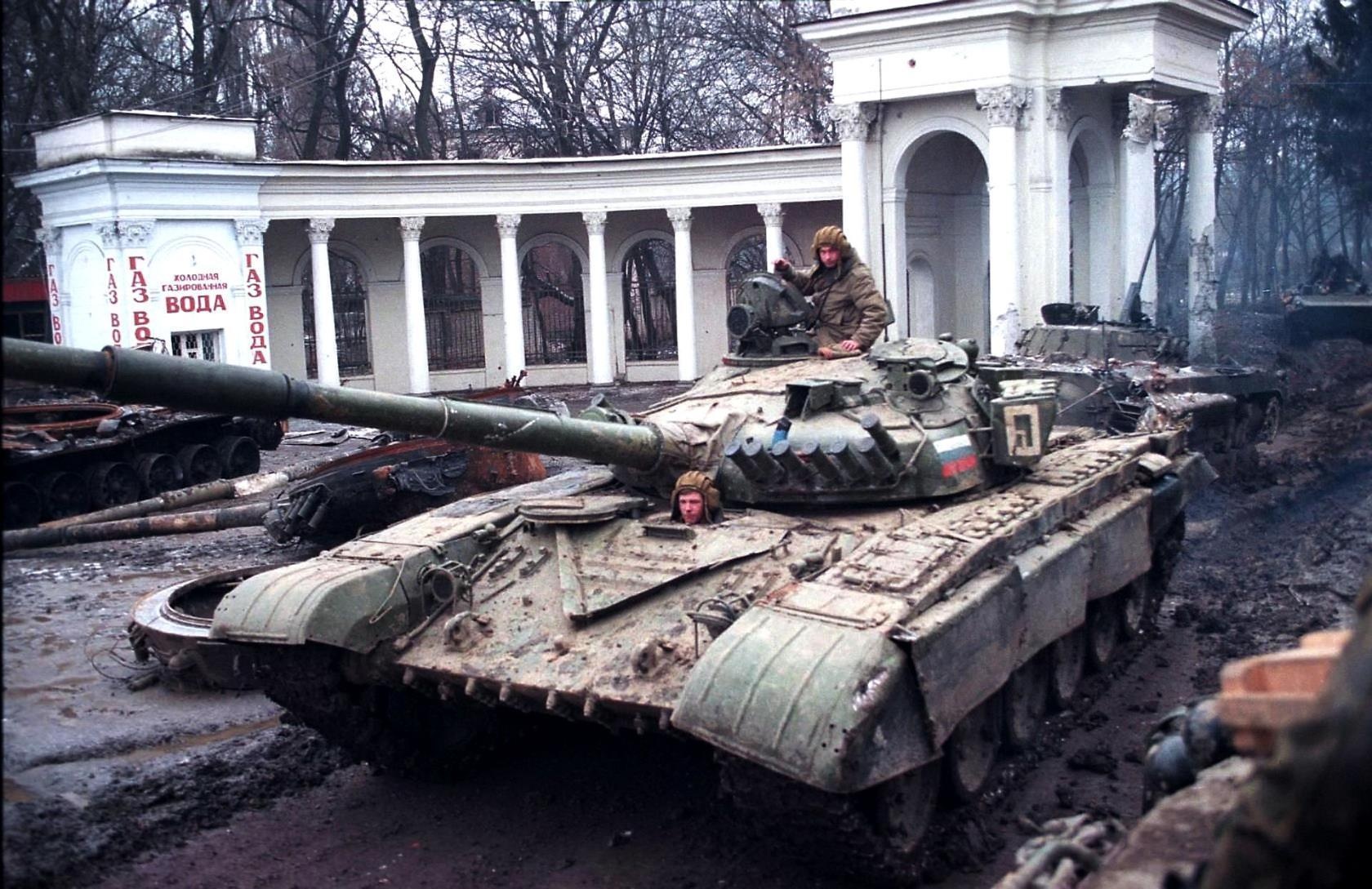 Т-72 В Чечне