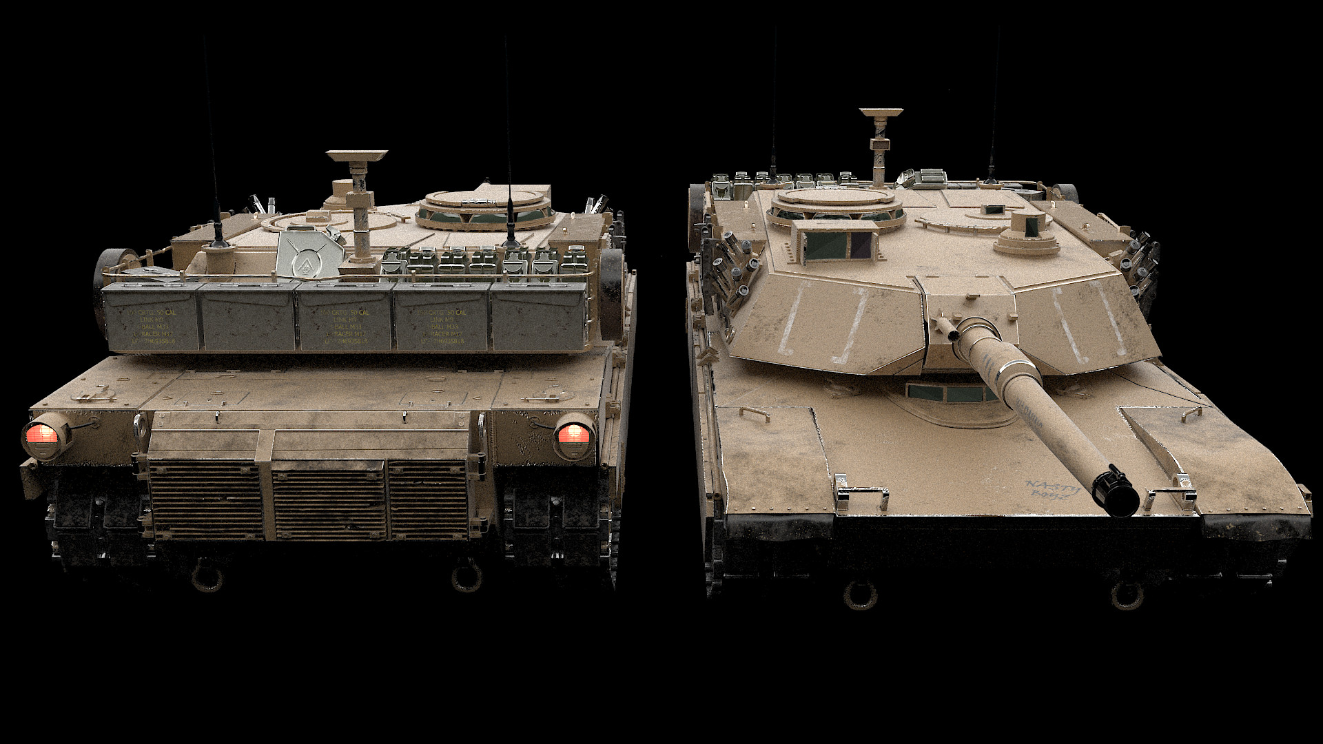 M1 Abrams башня