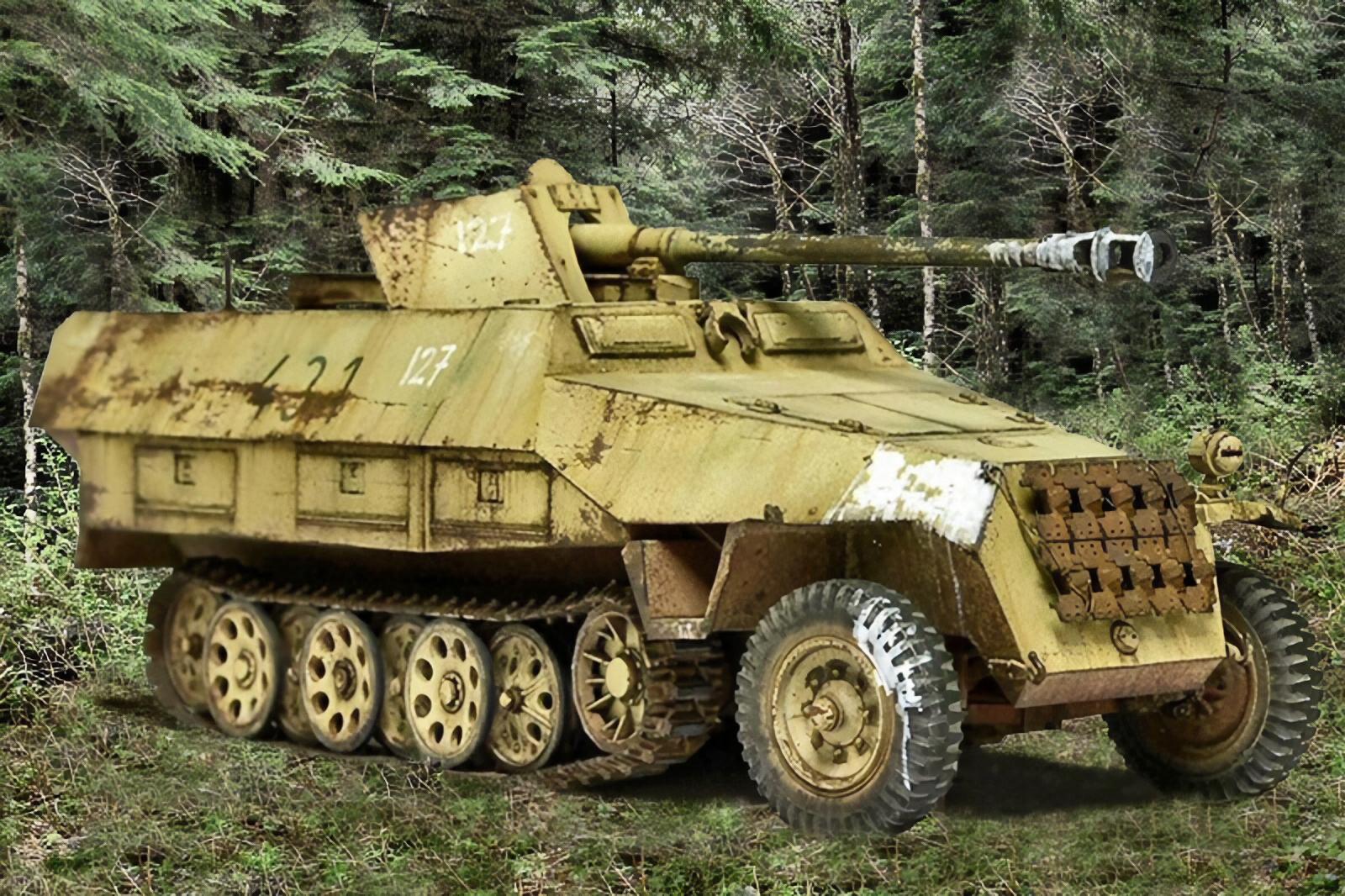 Бронетехника вермахта. SD.KFZ. 251/22. SD.KFZ. 251. SD. KFZ.251/2. SD KFZ 22.