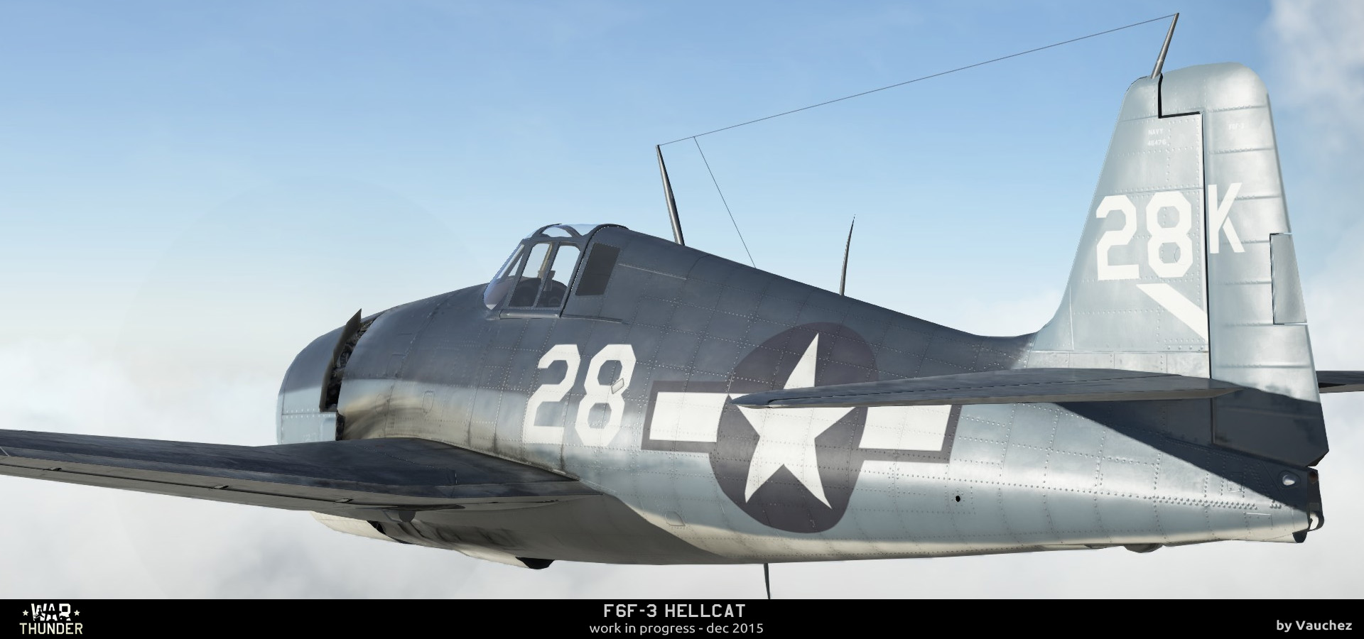 F6F-3 Hellcat repaint by Vauchez - Work in progress - Paint Schemes and ...