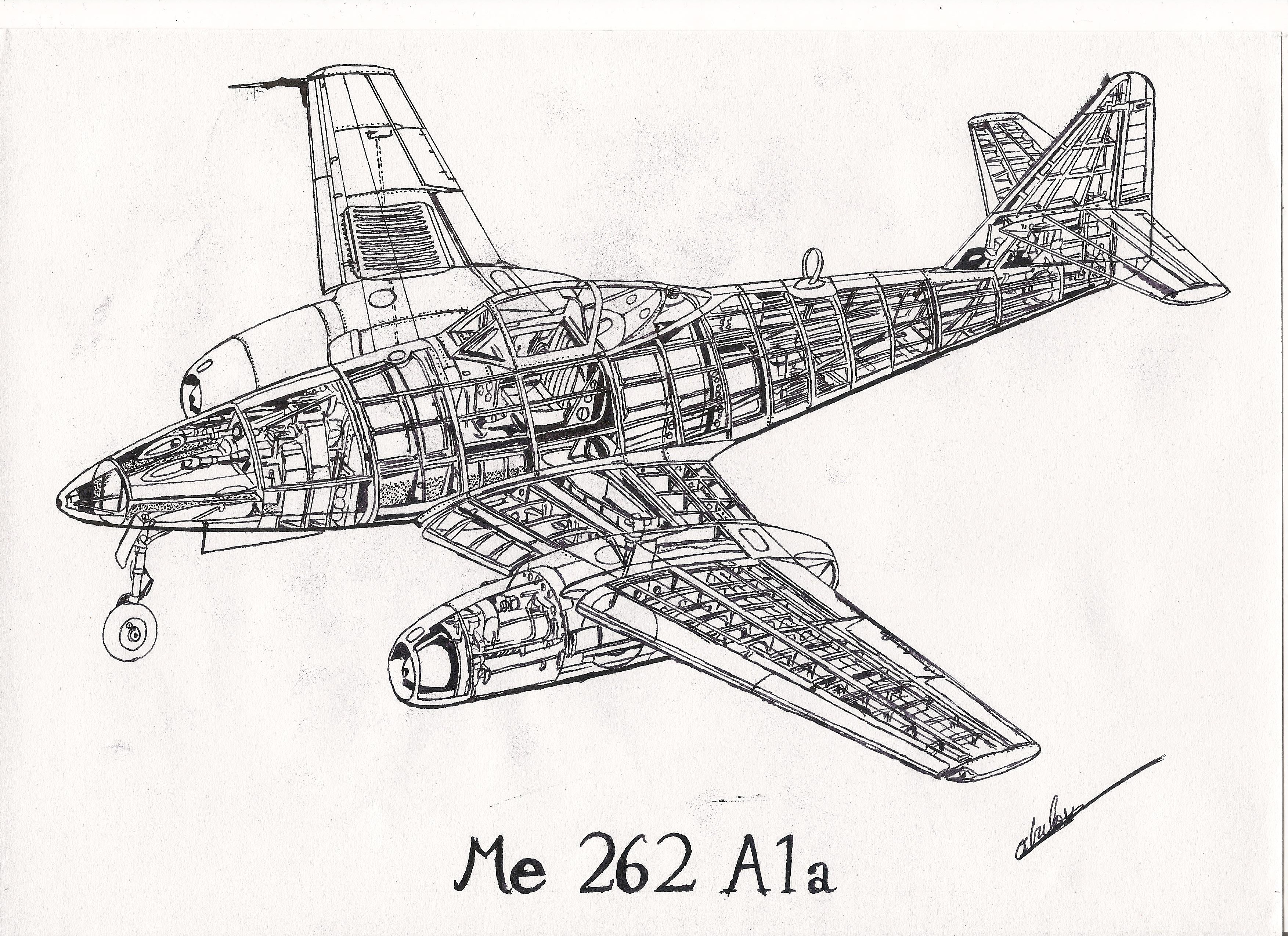 Ме 262 чертежи