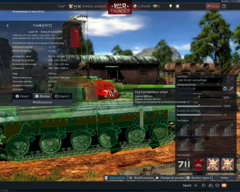 t 64a turret armor