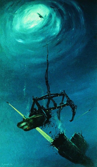 wreck of K-129 Submarines, Water, High quality images
