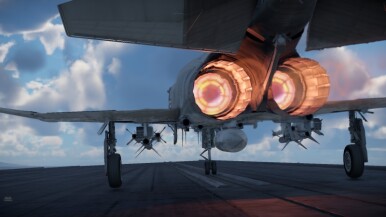 Ace Combat 7 Afterburner Shader Mod