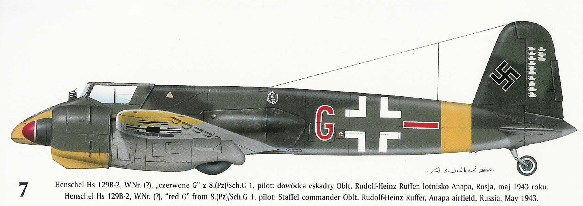 Самолёт Henschel HS.129 b2