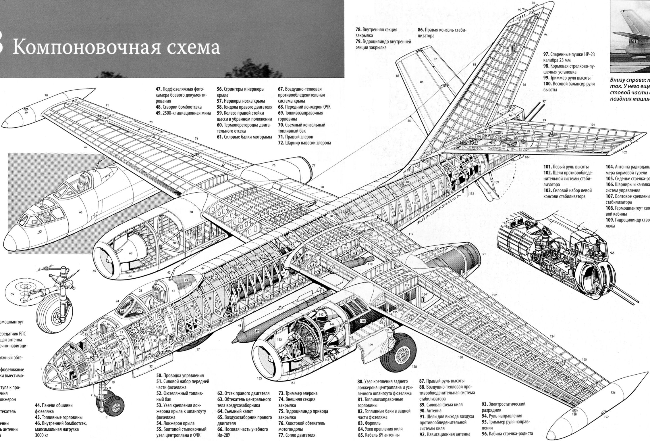 Компоновочная схема ан 124