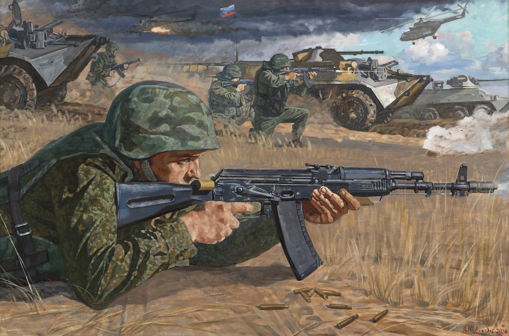 Картины художников на военную тематику