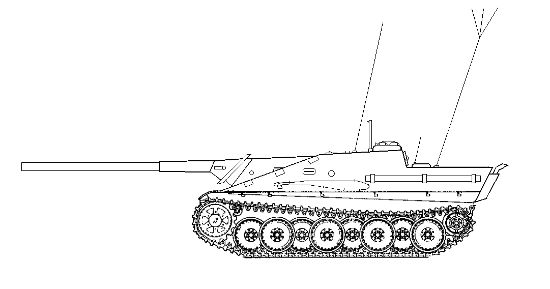 Чертежи танка ягдпантера