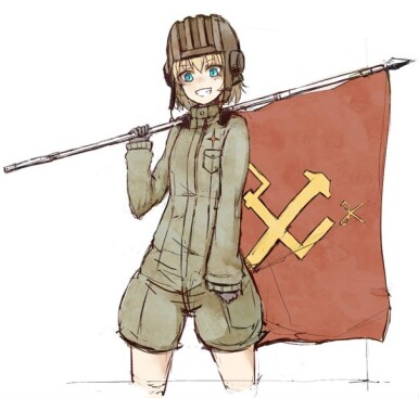 soviet union anime girl by jackerman｜TikTok Search