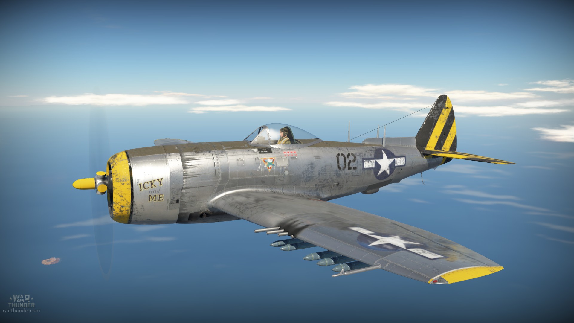 – ICKY AND ME – Republic P-47N Thunderbolt 333rd Fighter Squadron, 318th Fi...