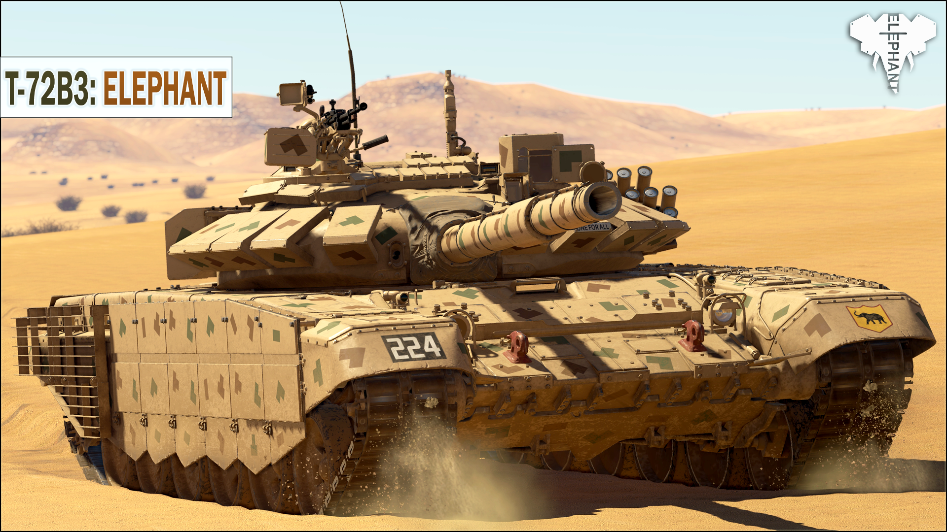 T 72b3 Elephant Paint Schemes And Camouflage War Thunder Official Forum