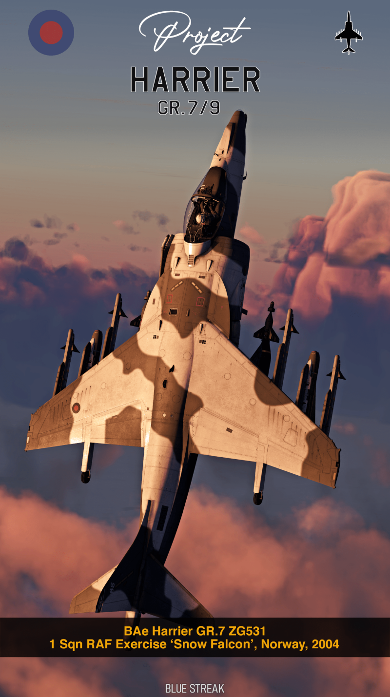 BAe Harrier GR.7 - Exercise Snow Falcon