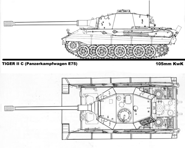 Чертеж tiger p