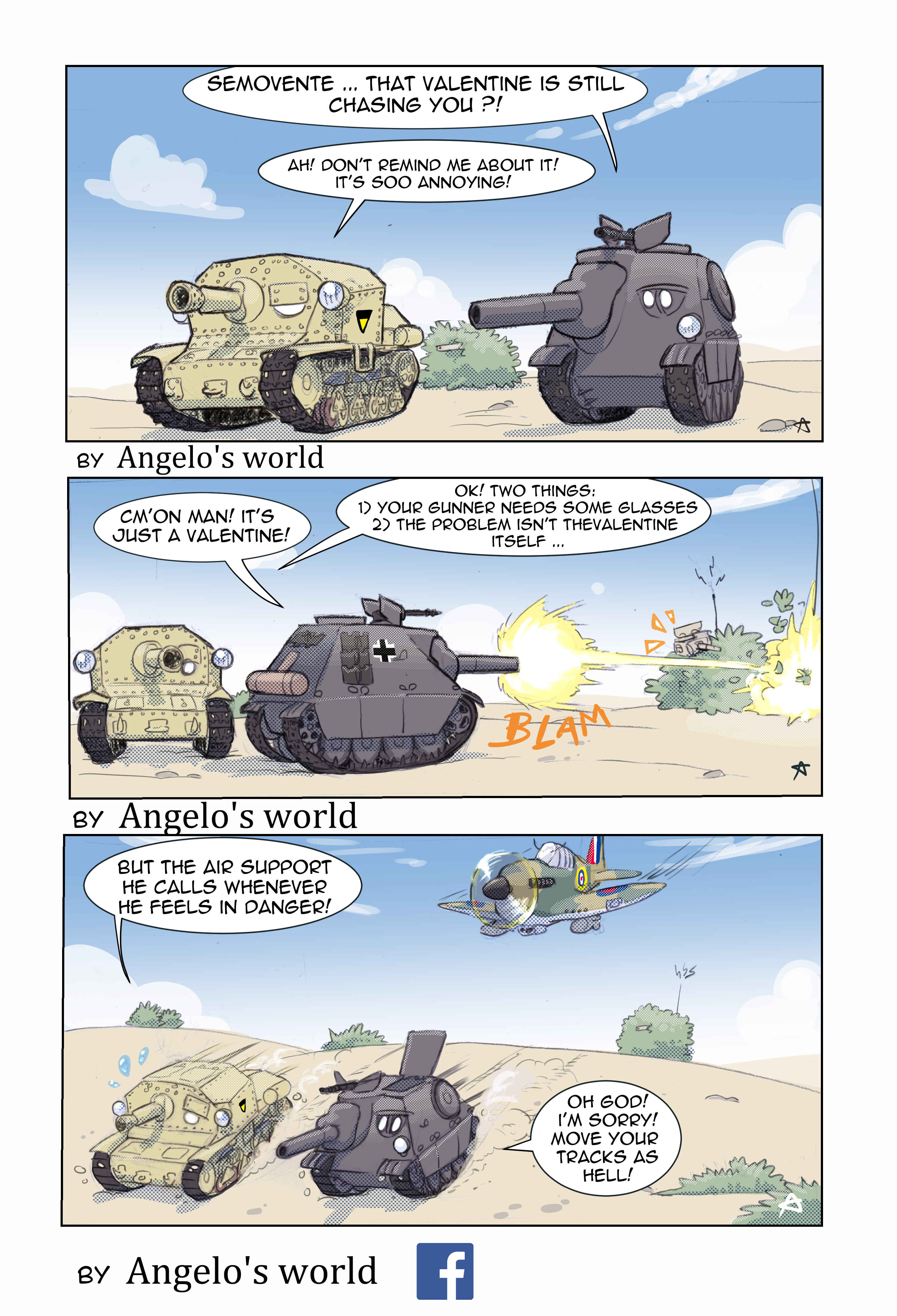 Angelos world. Angelo's world комиксы про танки.