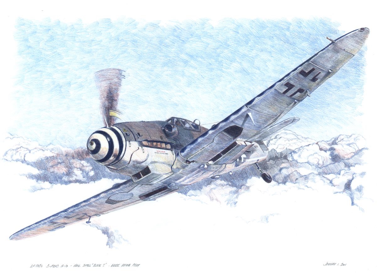 Bf109 иллюстрации