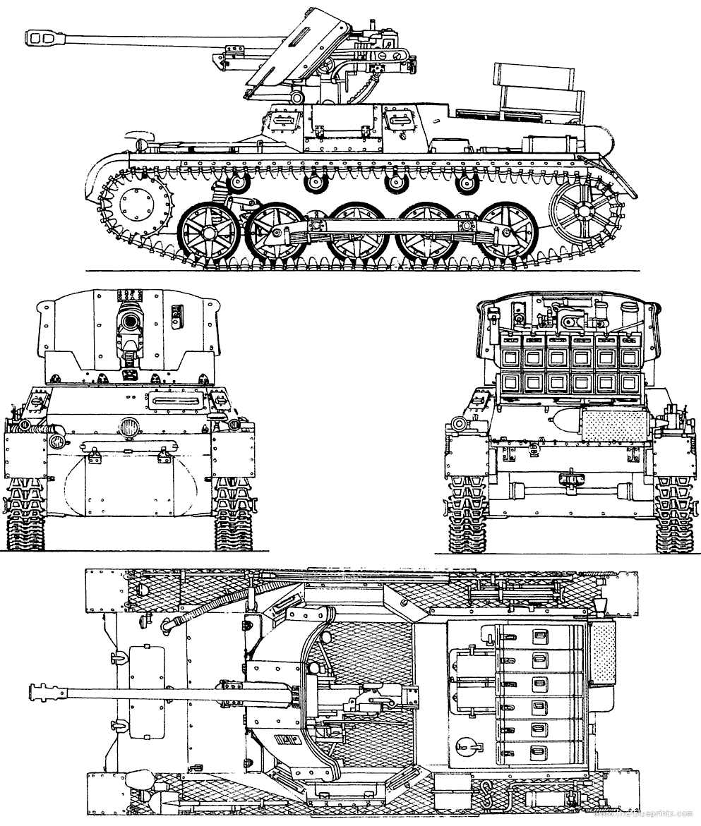 Танк т 38 схема