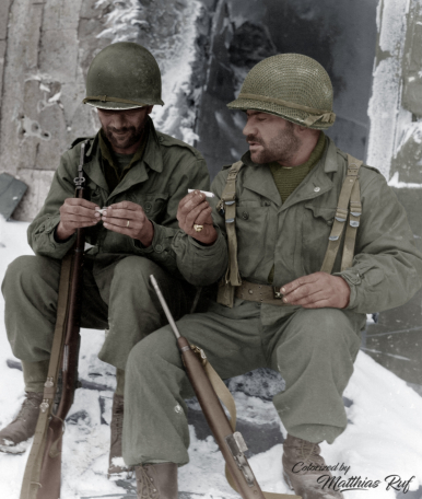 Image result for ww2 AMERICAN soldiers in THE ARDENNES