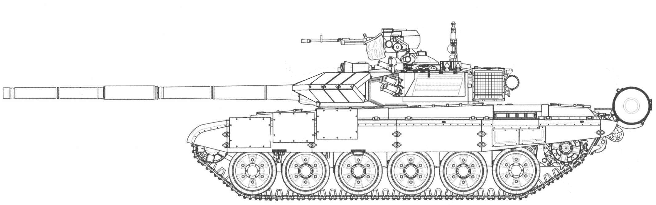 Т 80 рисунок