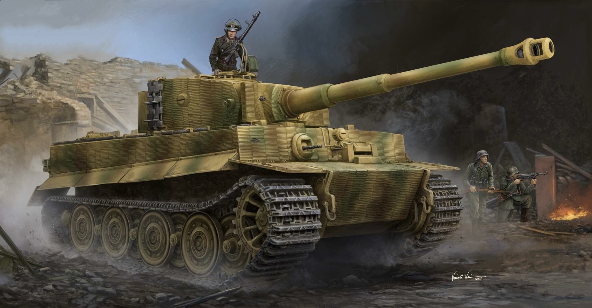 Танк тигр времен великой отечественной войны