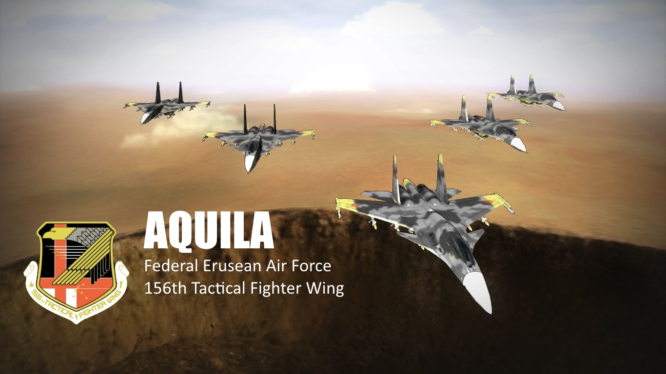 The 156th Tactical Fighter Wing "Aquila", AKA the Yellow Squadron from Ace Combat 4