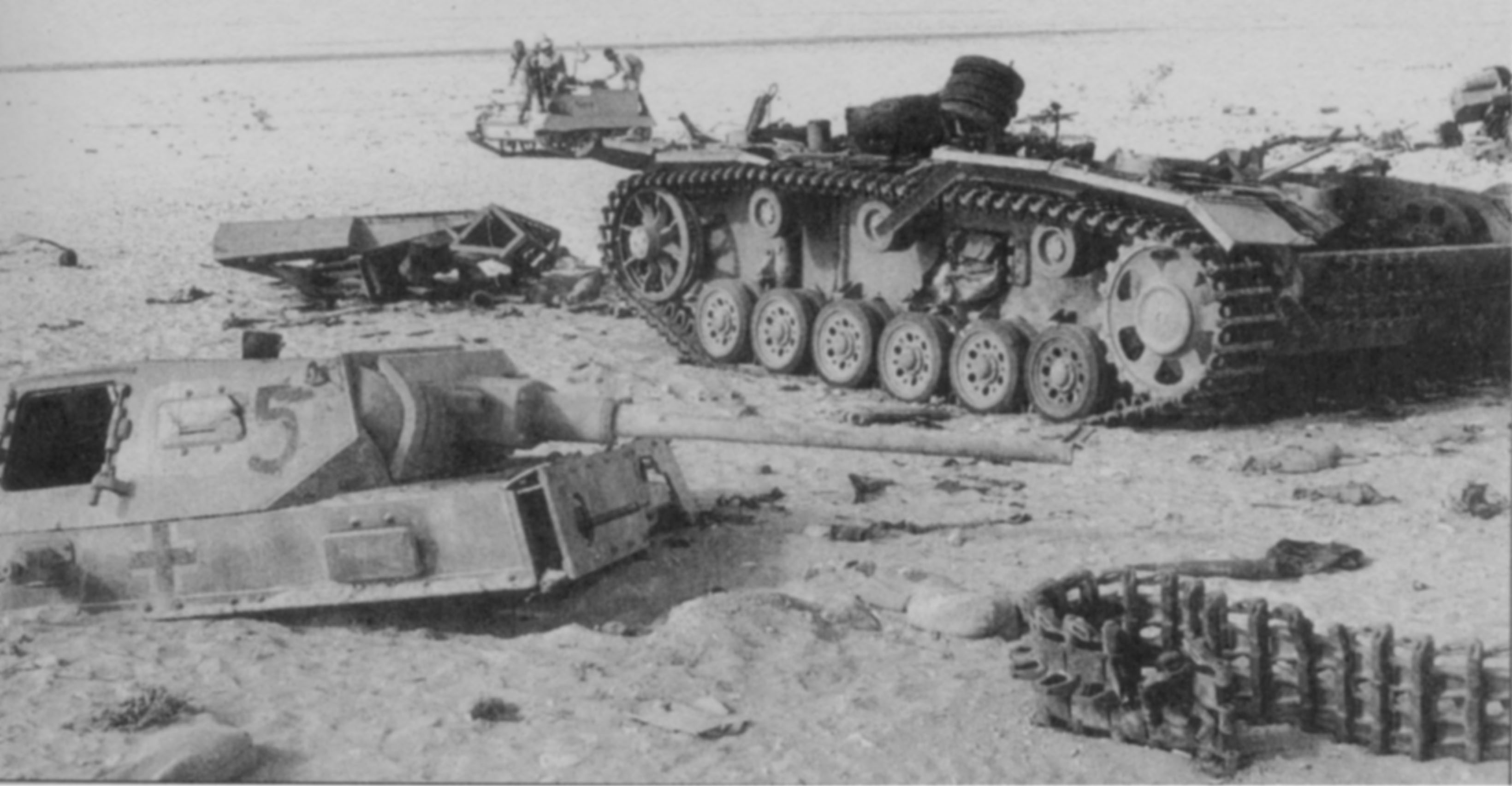 Немецкие танки после