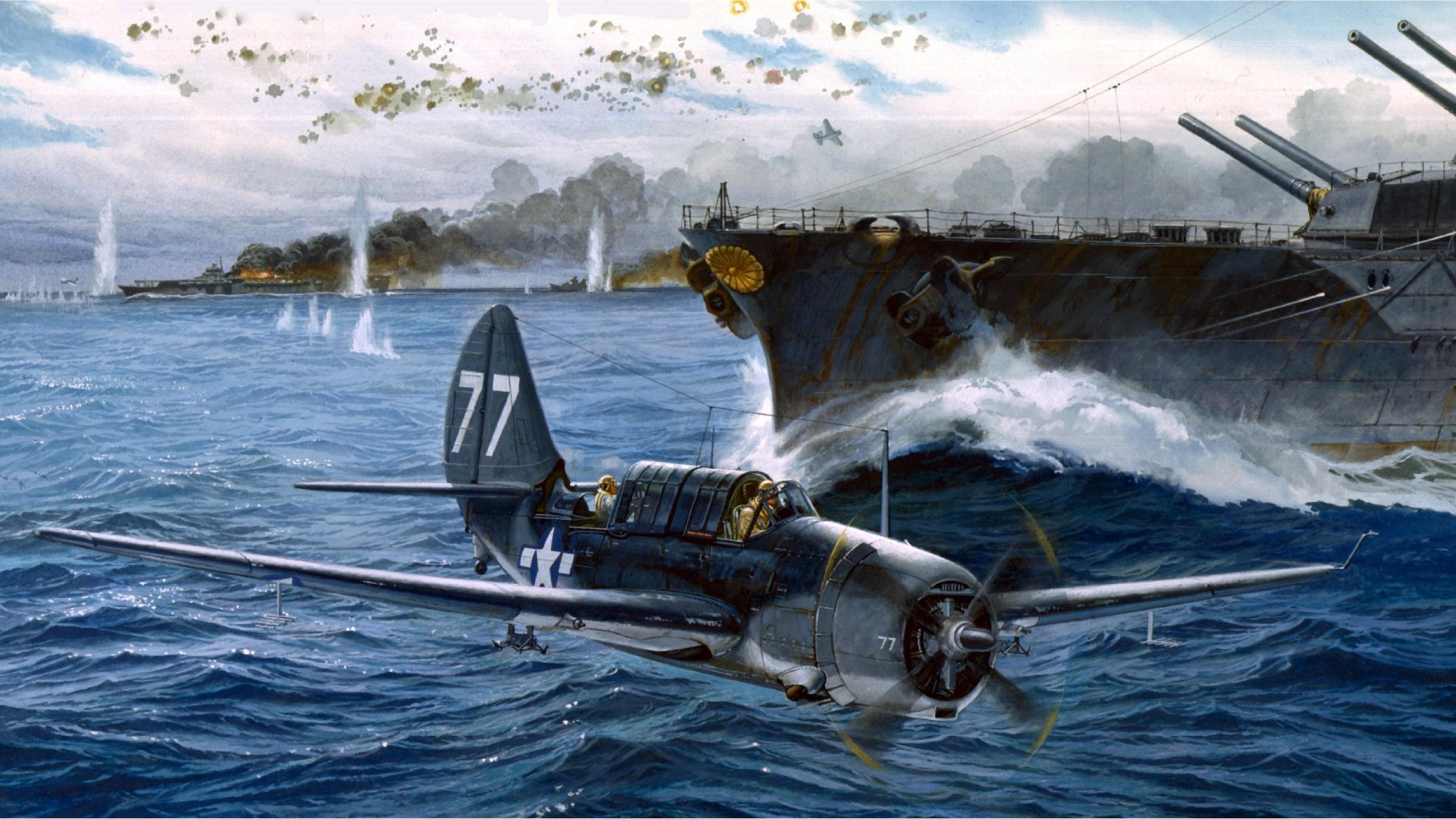 black navy war 2 torpedo planes