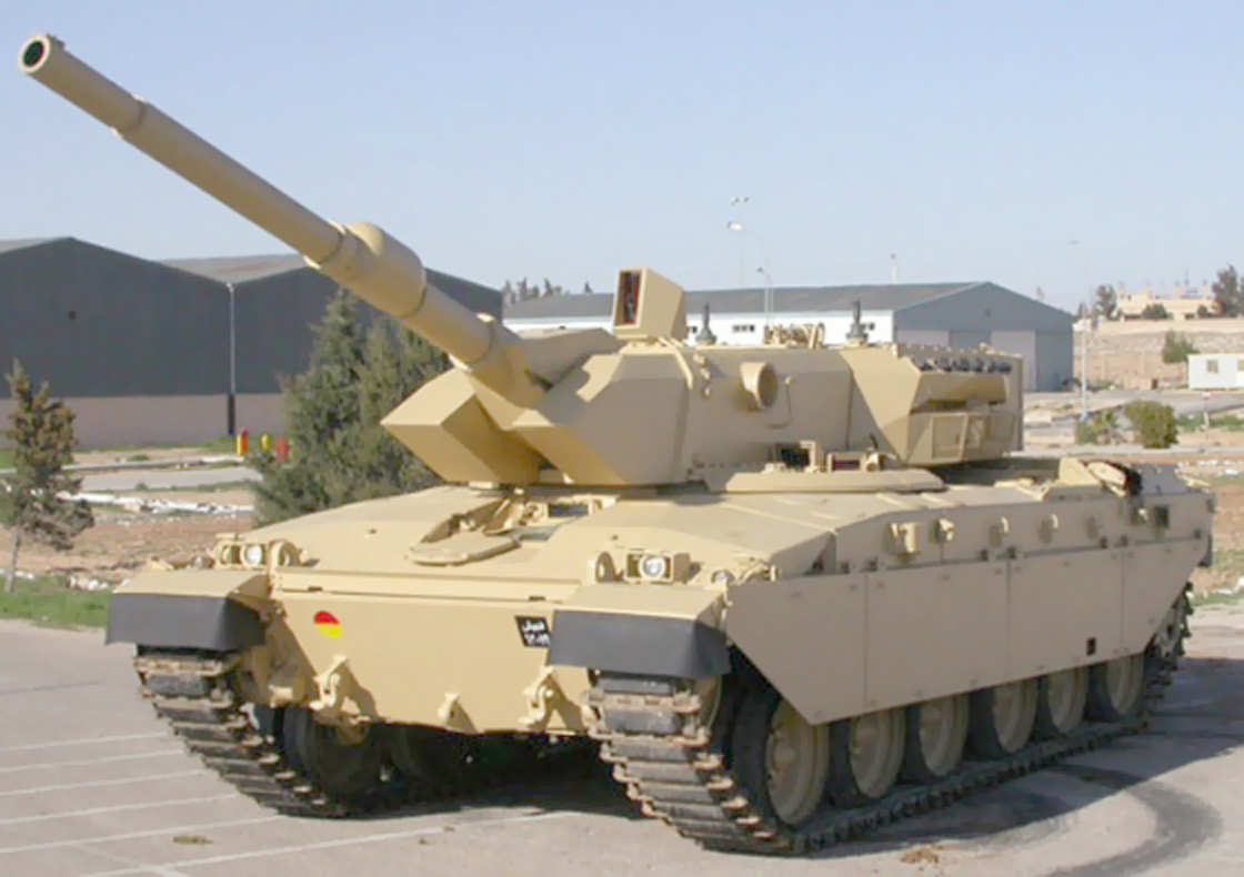 TARIQ Falcon 1 - Jordanian-South African prototype tank with