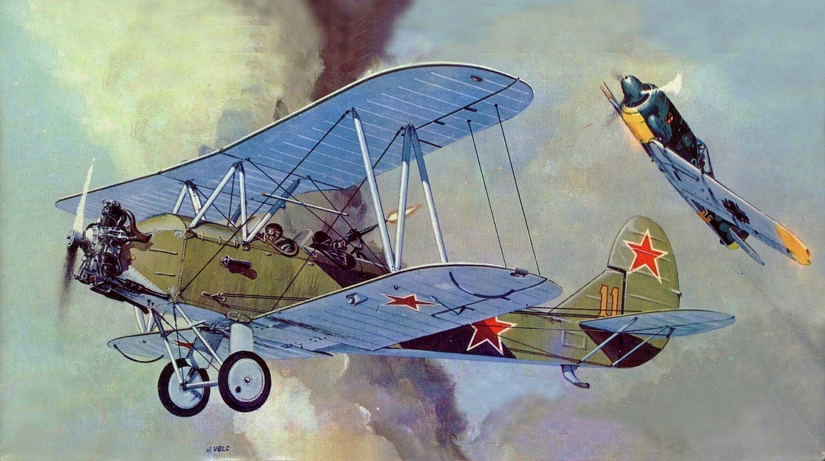 Н.Н Поликарпов самолет у-2